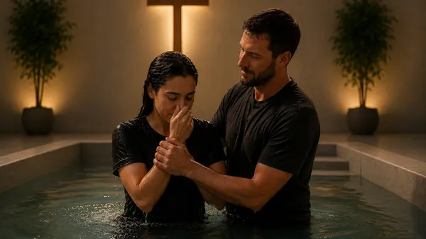 Baptism at North Bible Church in Scottsdale, AZ
